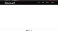 Desktop Screenshot of freelancerunit.com